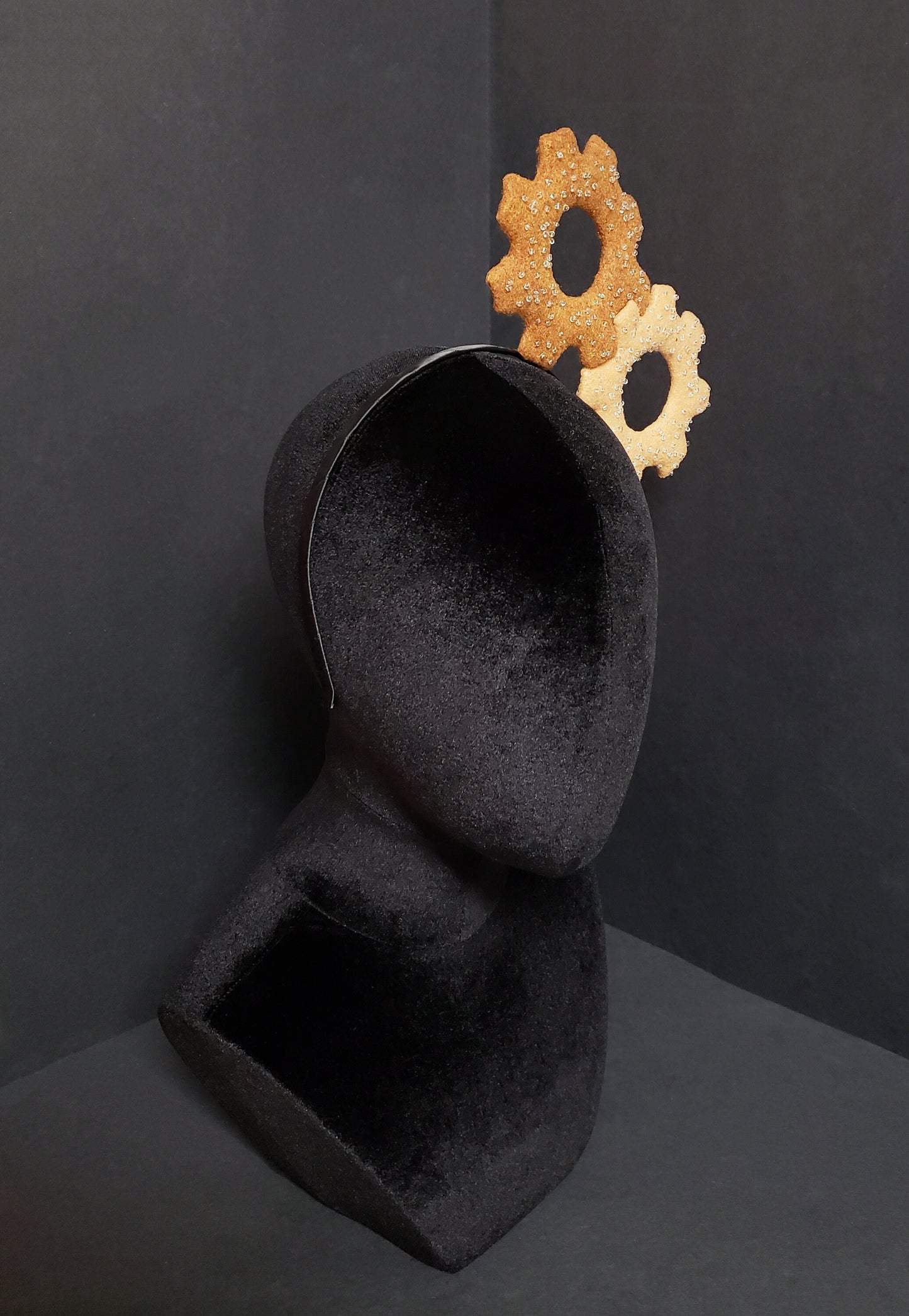 Sweet Steampunk Sugar Cookie Gears Headband ~ Made to Order