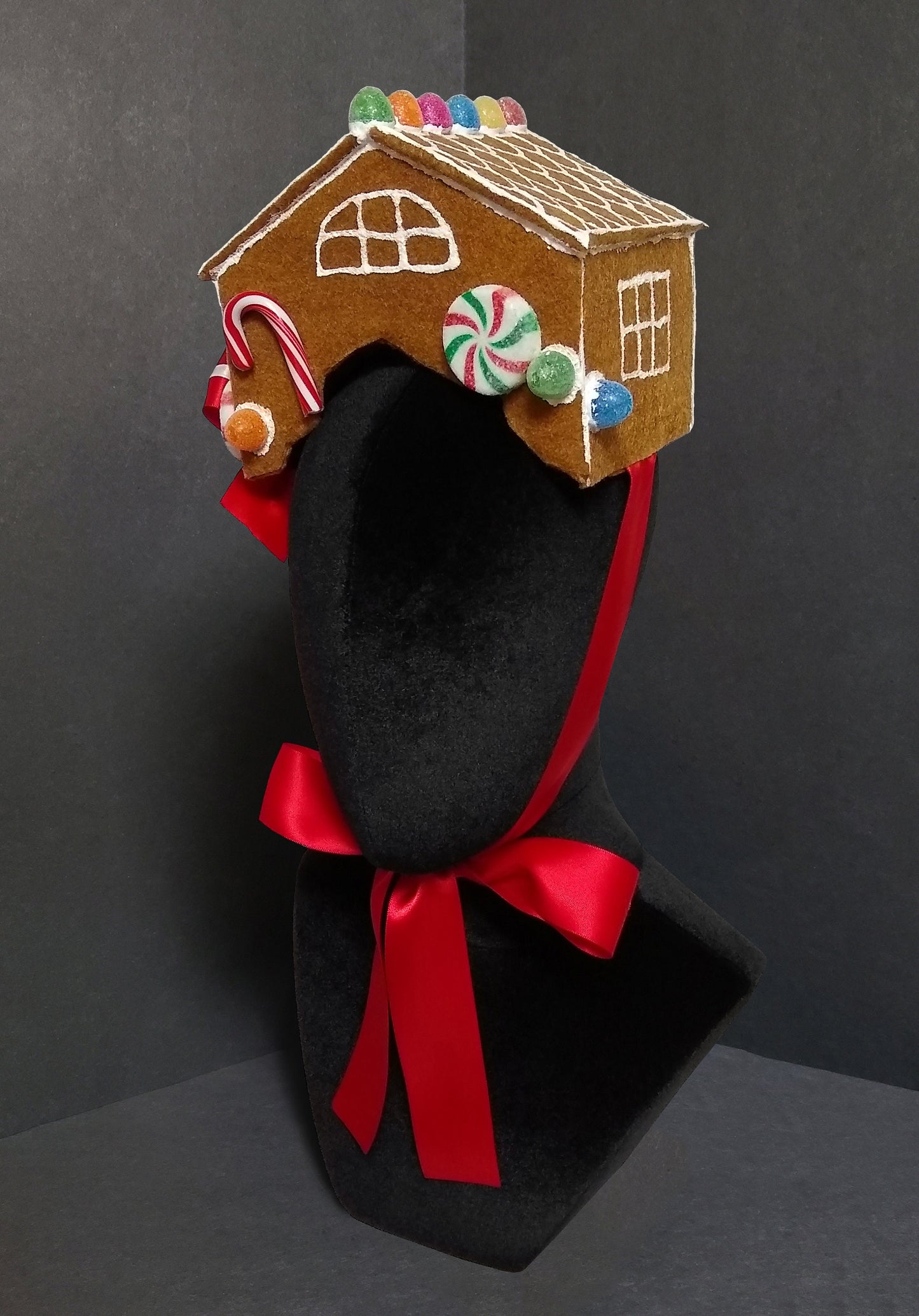 Broken Off Gingerbread House Top Christmas Hat ~ Made to Order