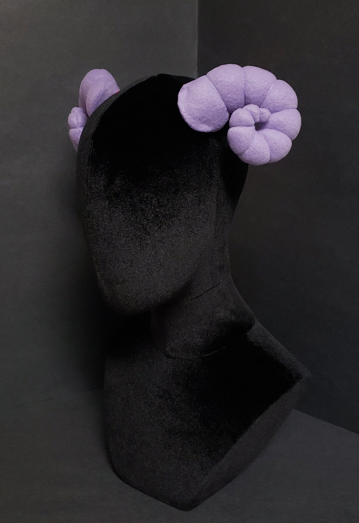 Kawaii Plushy Ram Horn Clips ~ 9+ Colors Available ~ Made to Order
