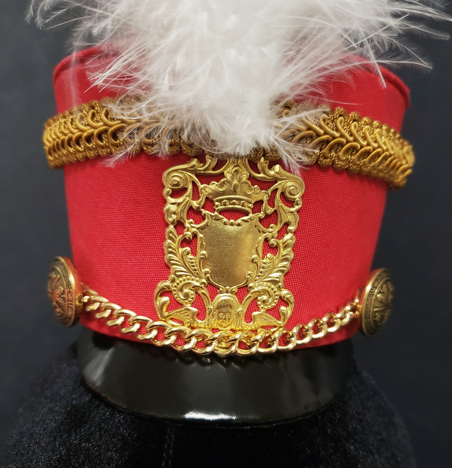 Sweet Mini Marching Band Hat ~ 10+ Colors Available ~ Made to Order