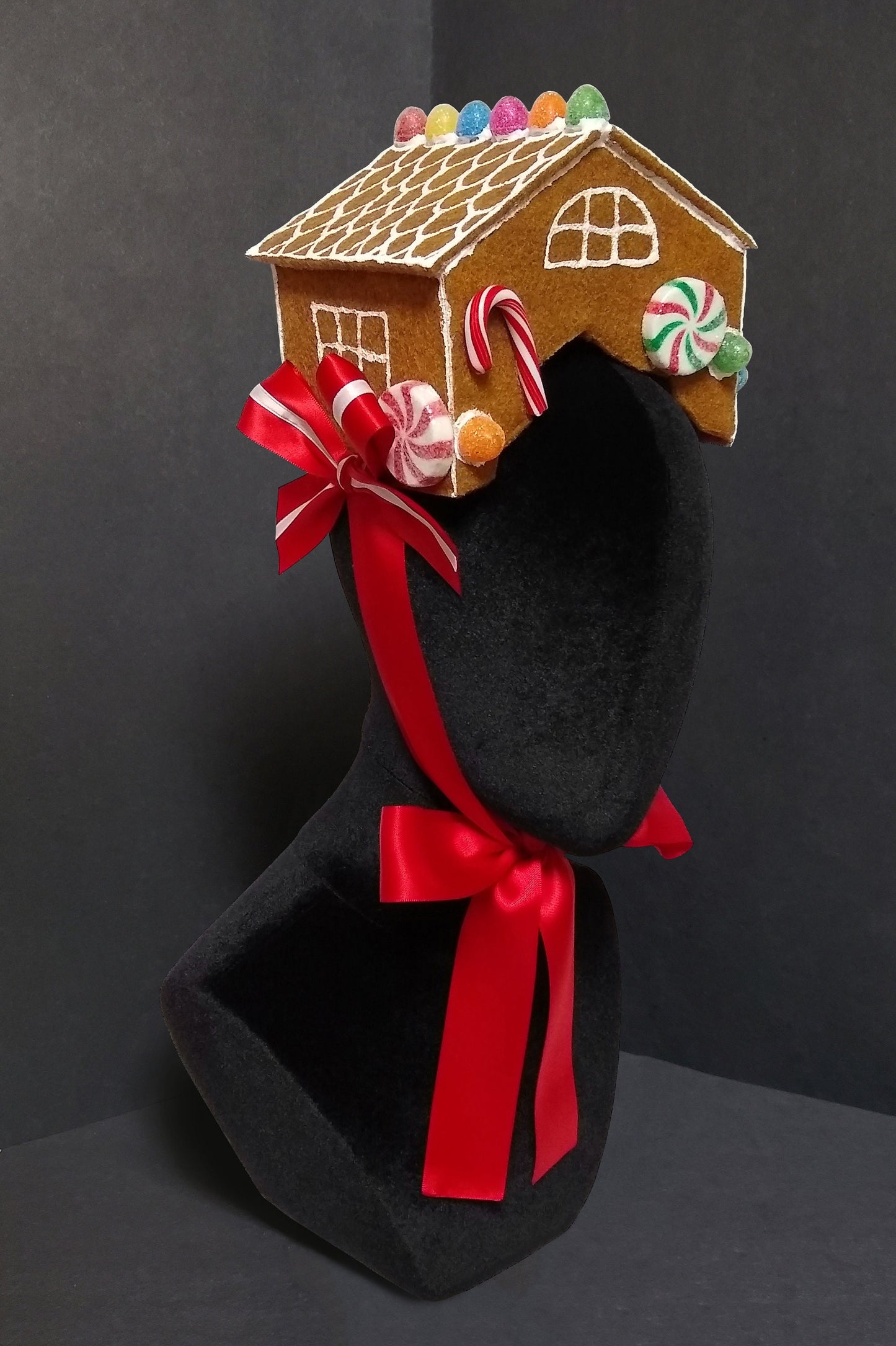 Broken Off Gingerbread House Top Christmas Hat ~ Made to Order