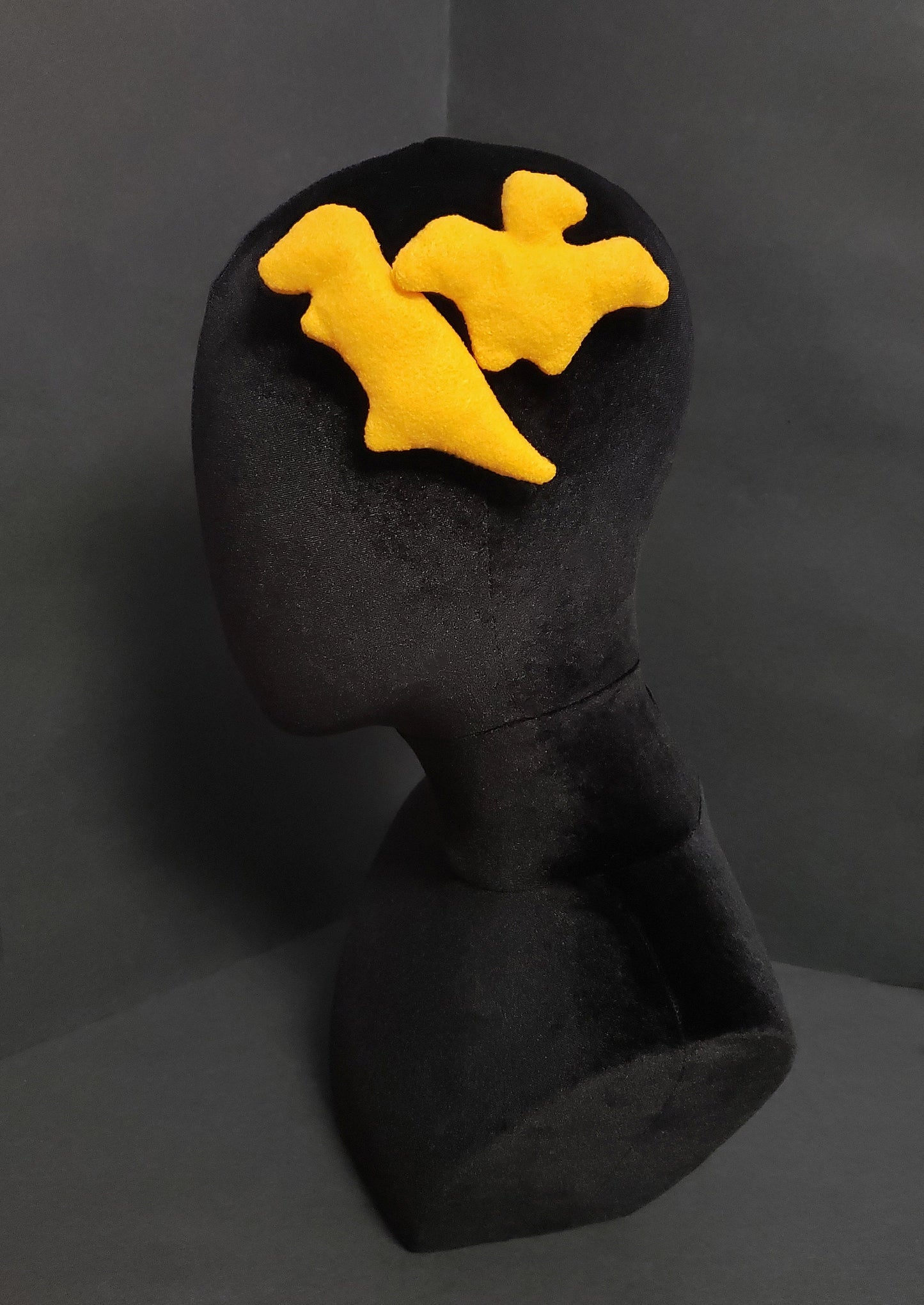 Plushy Dinosaur Nuggets Hair Clips and Pins ~ Made to Order