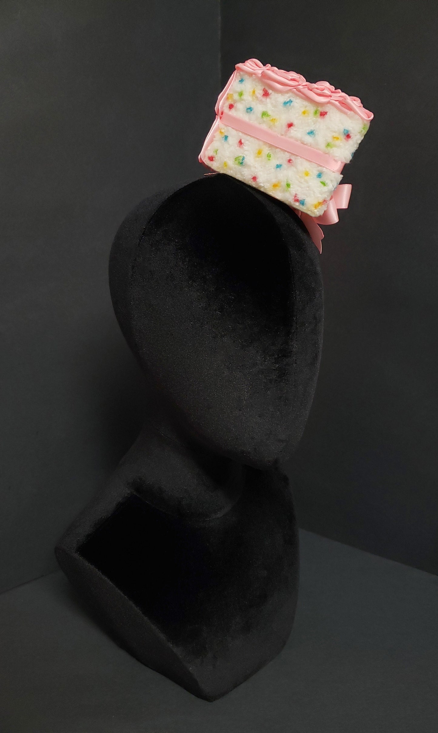 Bakery Sweets Cake Slice Fascinators or Desk Decor ~ Many Cake and Frosting Flavors Available! ~ Made to Order