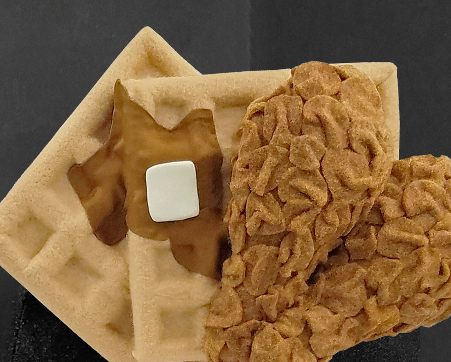 Chicken n' Waffles Fascinator or Desk Decor ~ Made to Order