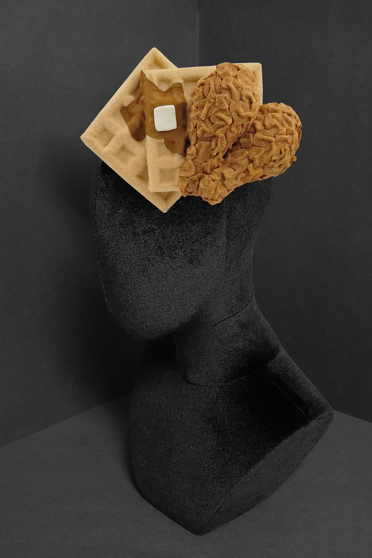 Chicken n' Waffles Fascinator or Desk Decor ~ Made to Order