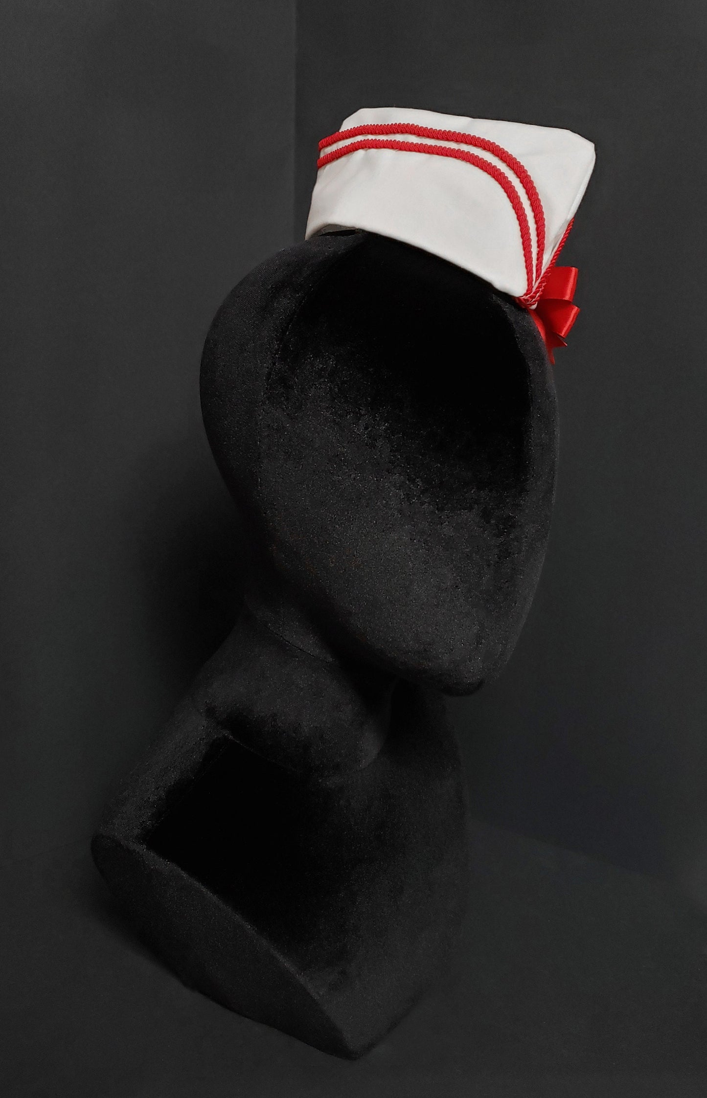 Old fashion Sweet Mini Ice Cream Parlor Hat ~ Available in 3 Base and 4 Trim Colors! ~ Made to Order