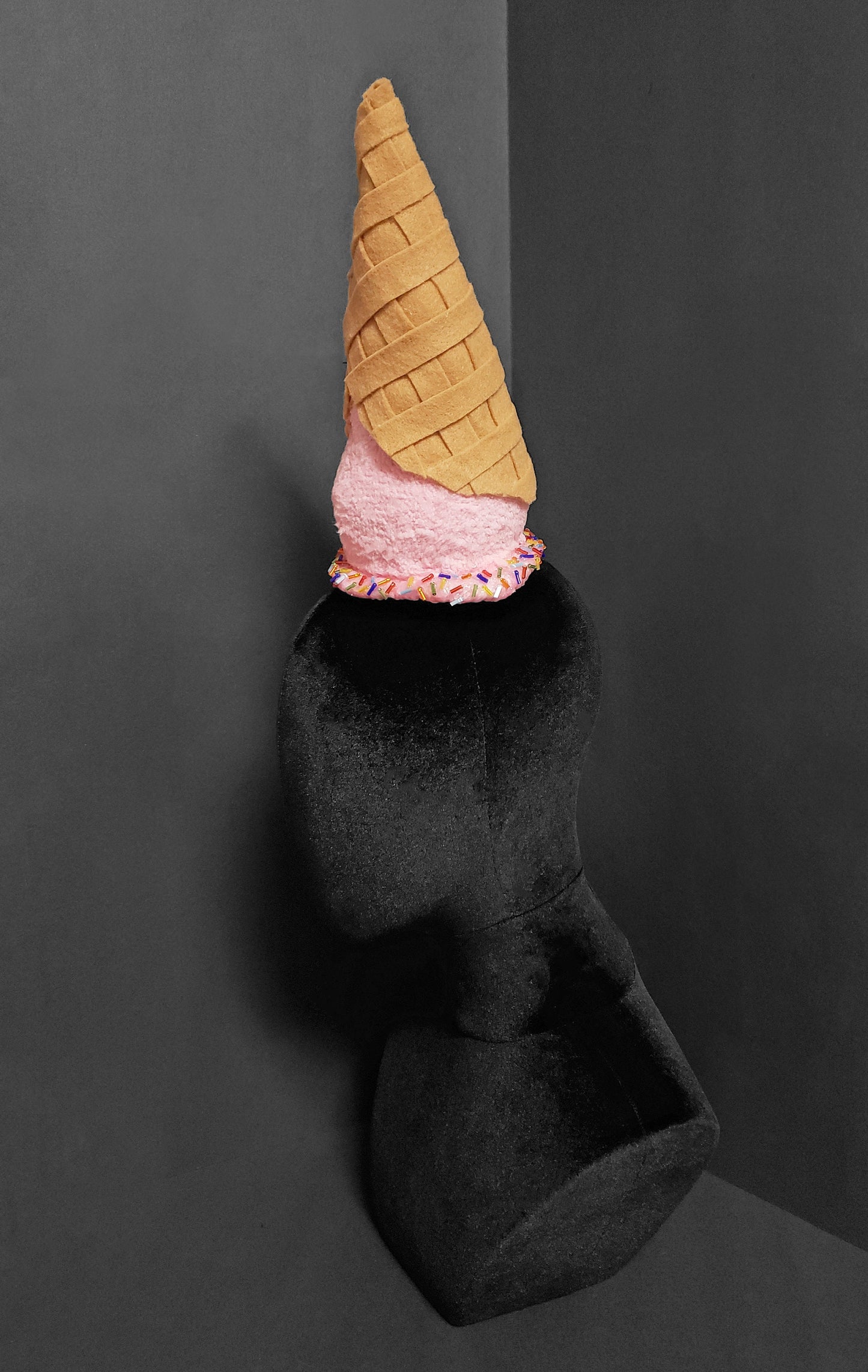 Giant Upside Down Melted Ice Cream Cone Hat or Desk Decor ~ 20+ Flavors Available! ~ Made to Order