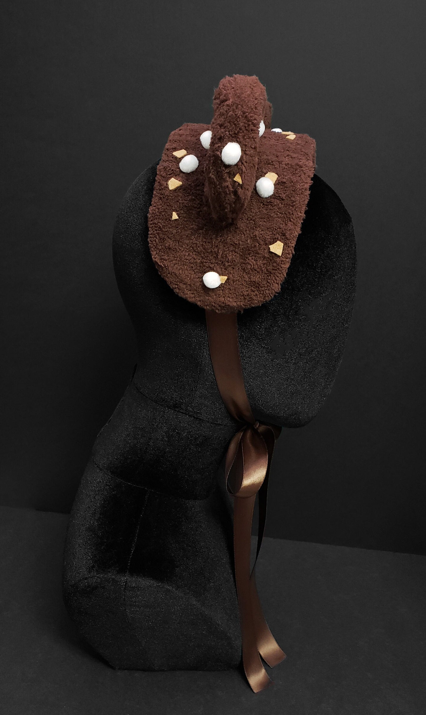 Chocolate Rocky Road Ice Cream Bear Headdress ~ Made to Order