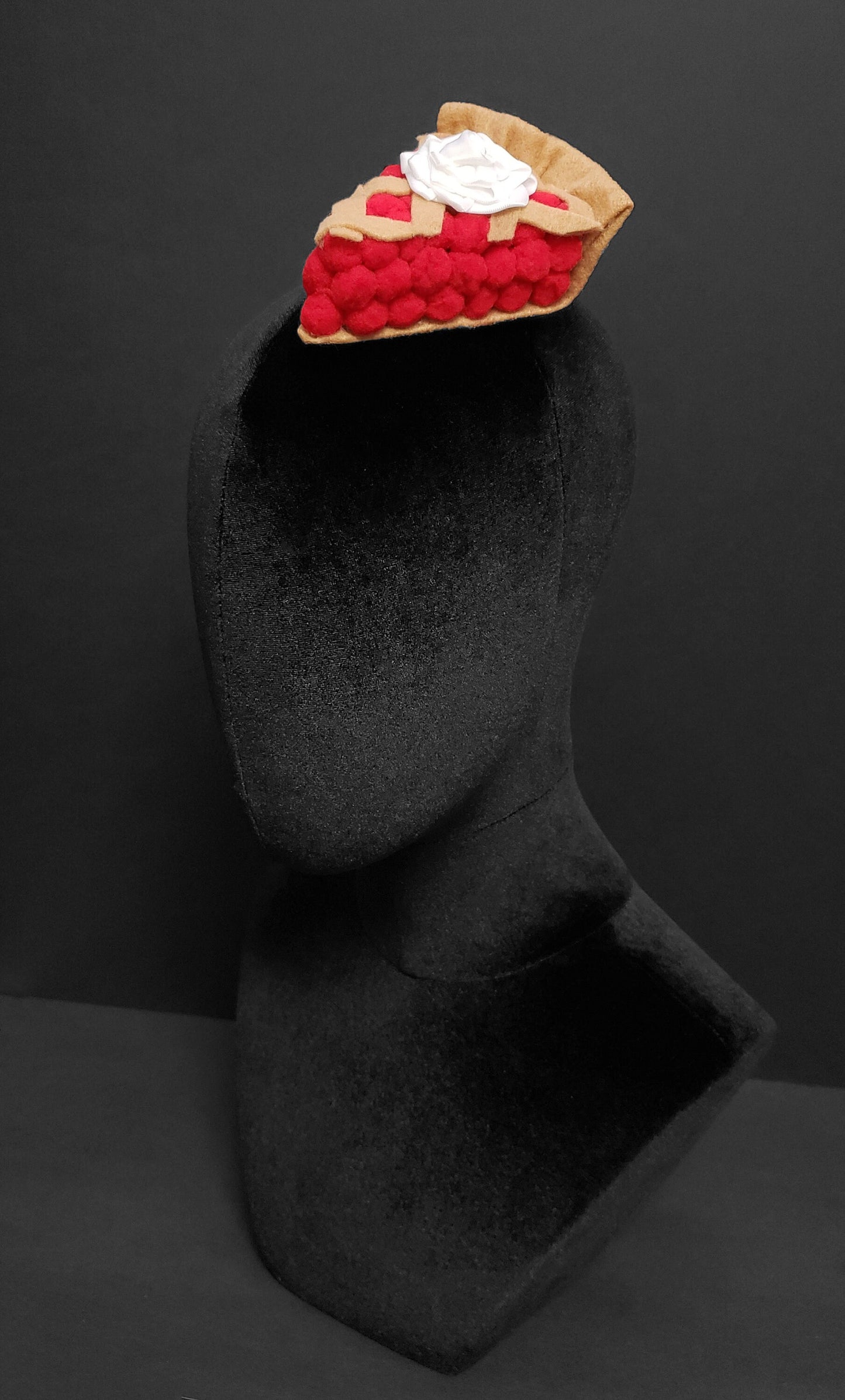 Sweet Cherry Pie Slice Hair Clip, Headband, or Desk Decor ~ Made to Order