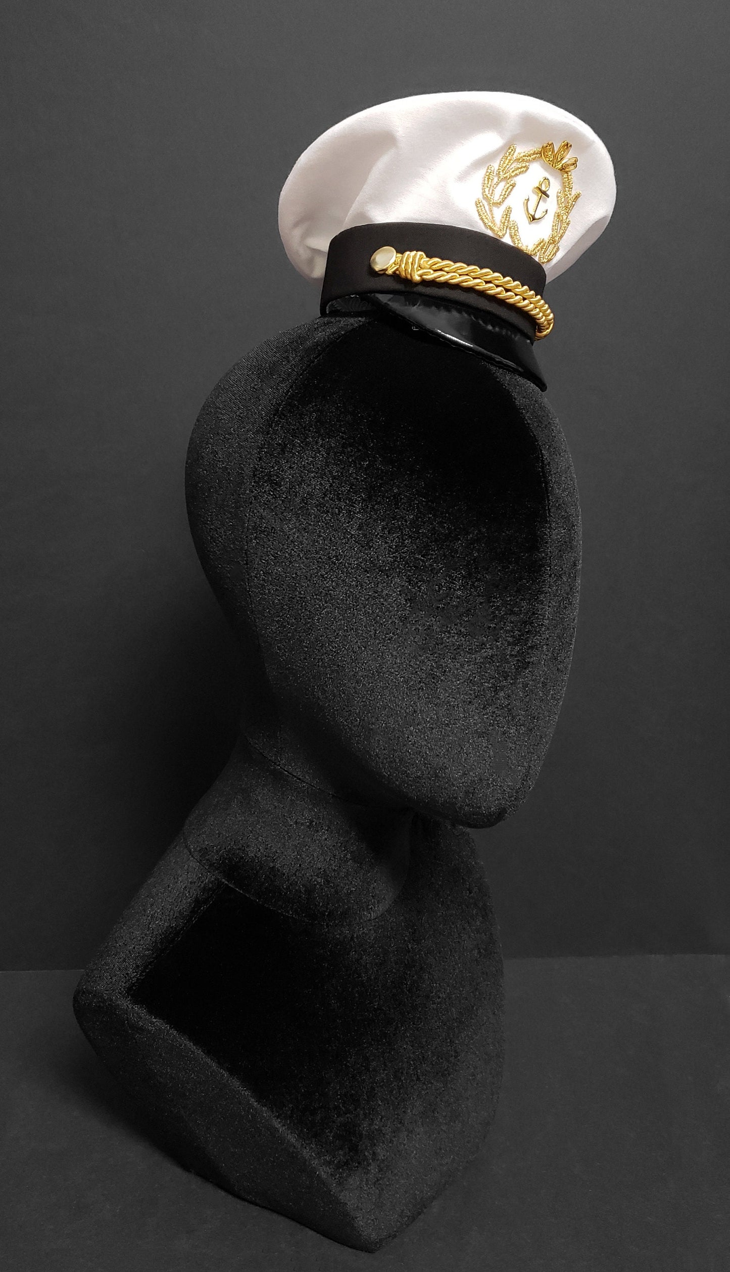 Sweet Sailing Mini Sea Captain Hat ~ Available in 4 Colors ~ Made to Order