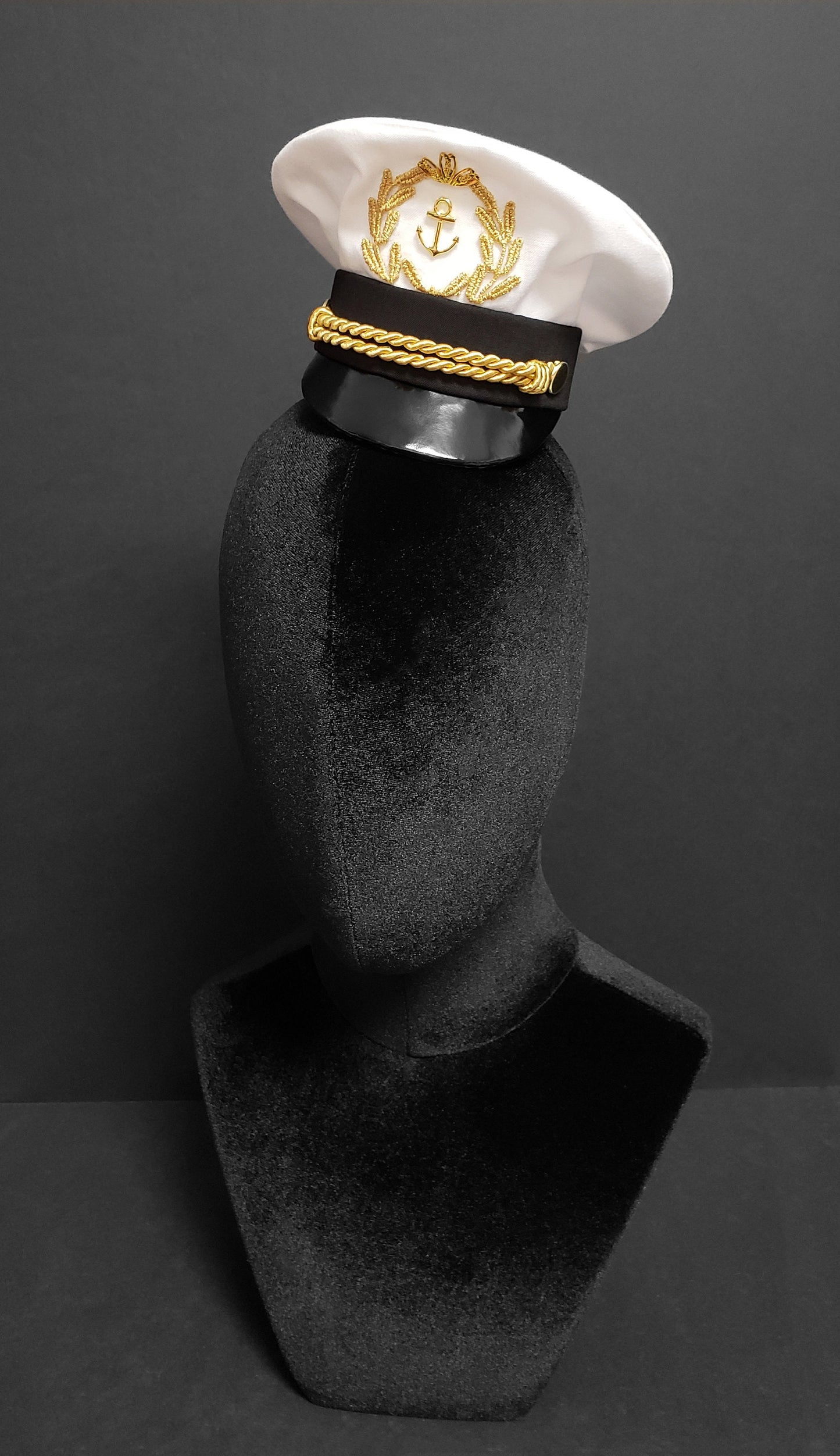 Sweet Sailing Mini Sea Captain Hat ~ Available in 4 Colors ~ Made to Order