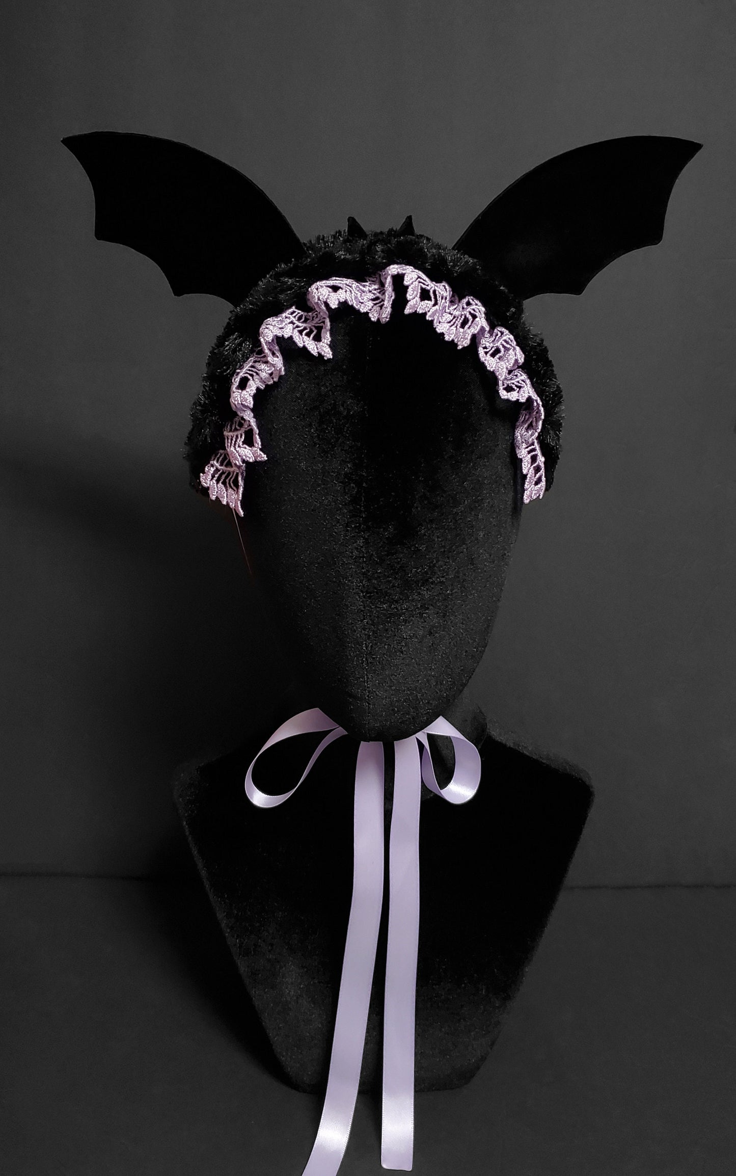 Creepy Cute Bat Headdress ~ Available in 3 Bat and 8 Lace Colors! ~ Made to Order