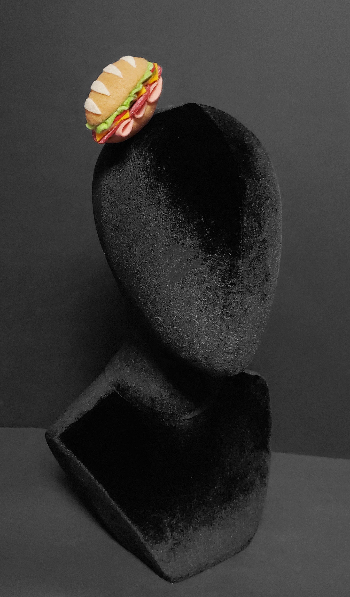 Mini Deli Sub Sandwich Hair Clip or Desk Decor ~ Many Toppings to Choose From! ~ Made to Order