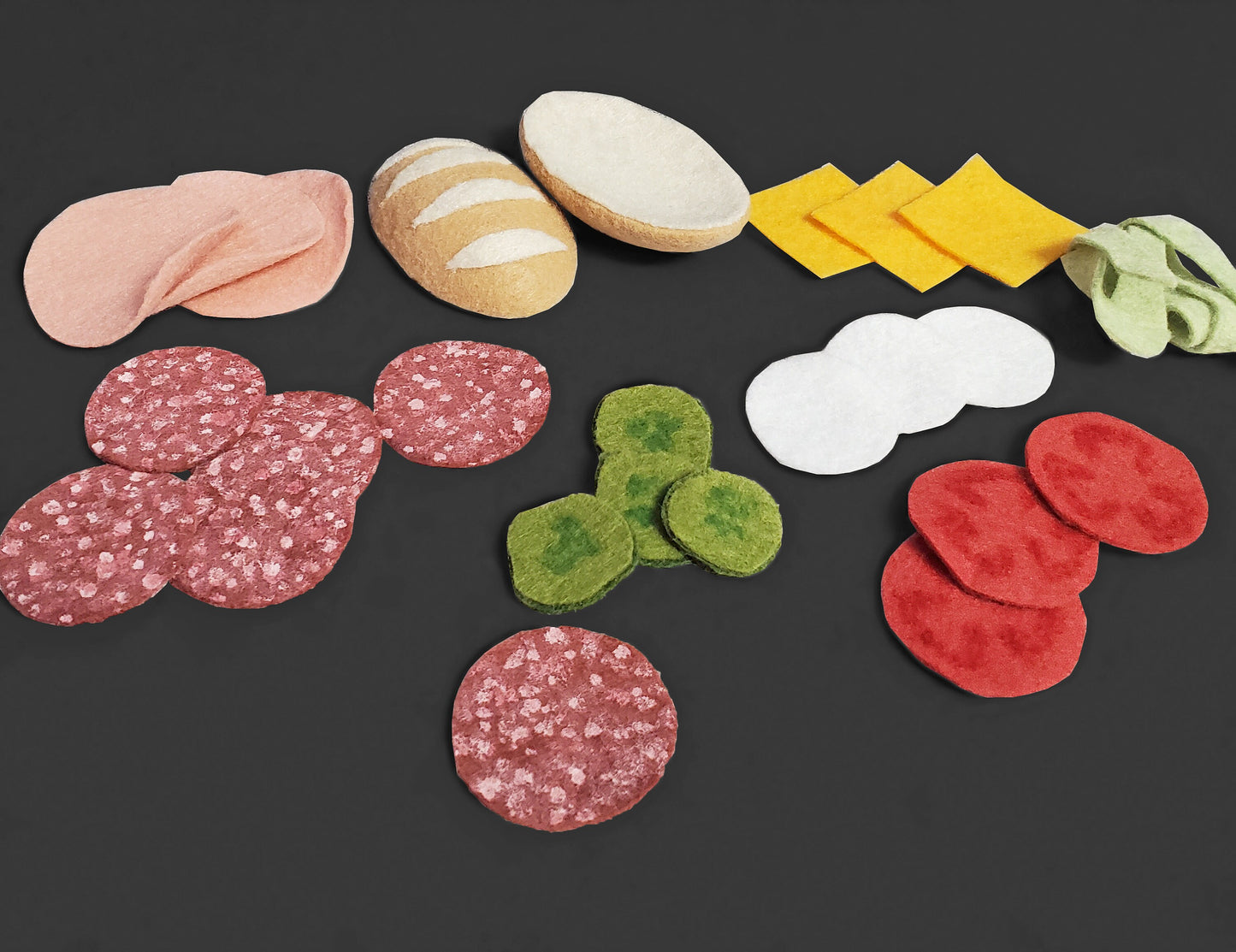 Mini Deli Sub Sandwich Hair Clip or Desk Decor ~ Many Toppings to Choose From! ~ Made to Order