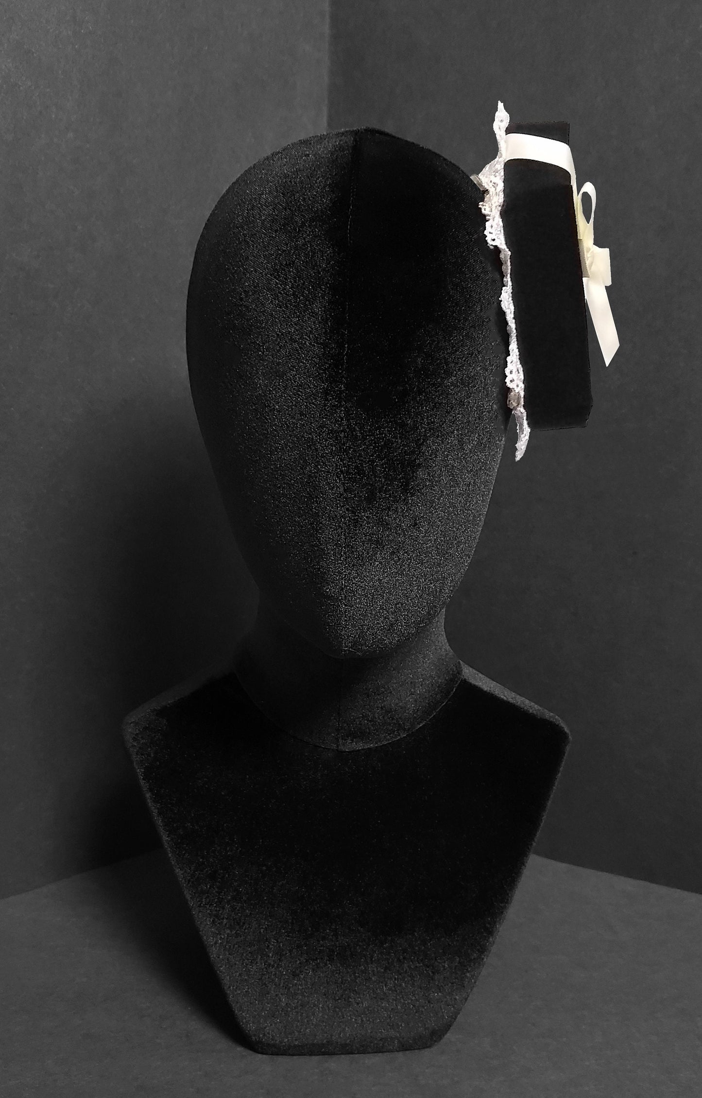Deadly Poisoned Chocolates Black Velvet Coffin Box Hat or Desk Decor ~ Made to Order