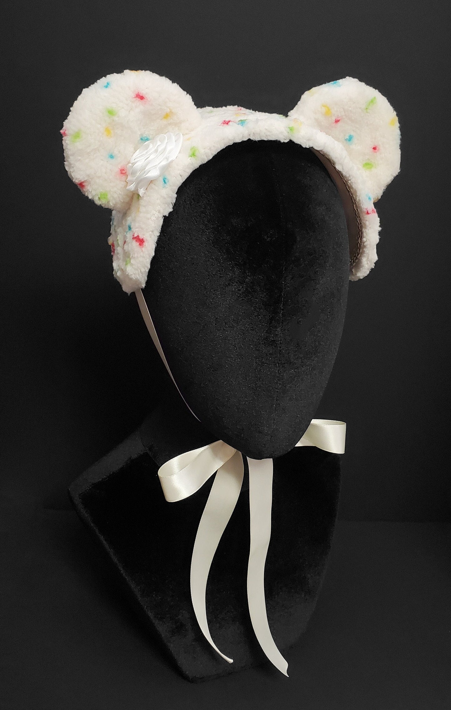 Sweet Funfetti Cake Batter Ice Cream Bear Headdress ~ Made to Order