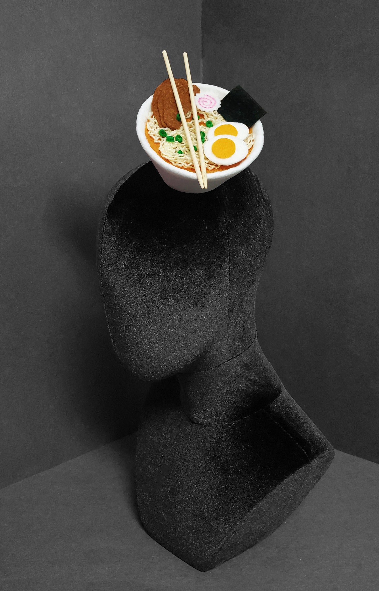 Hot Ramen Bowl Fascinator Hat or Desk Decor ~ Made to Order