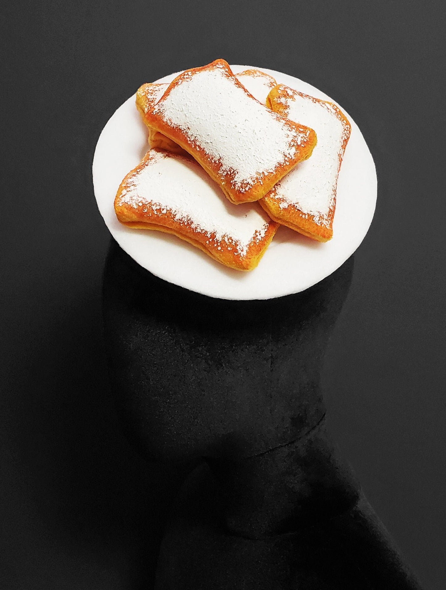 Plate of Beignets Fascinator Hat ~ Made to Order
