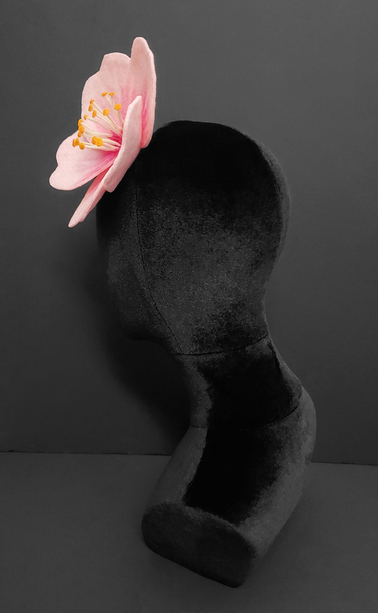 Giant Pink Cherry Blossom Fascinator or Desk Decor ~ Made to Order