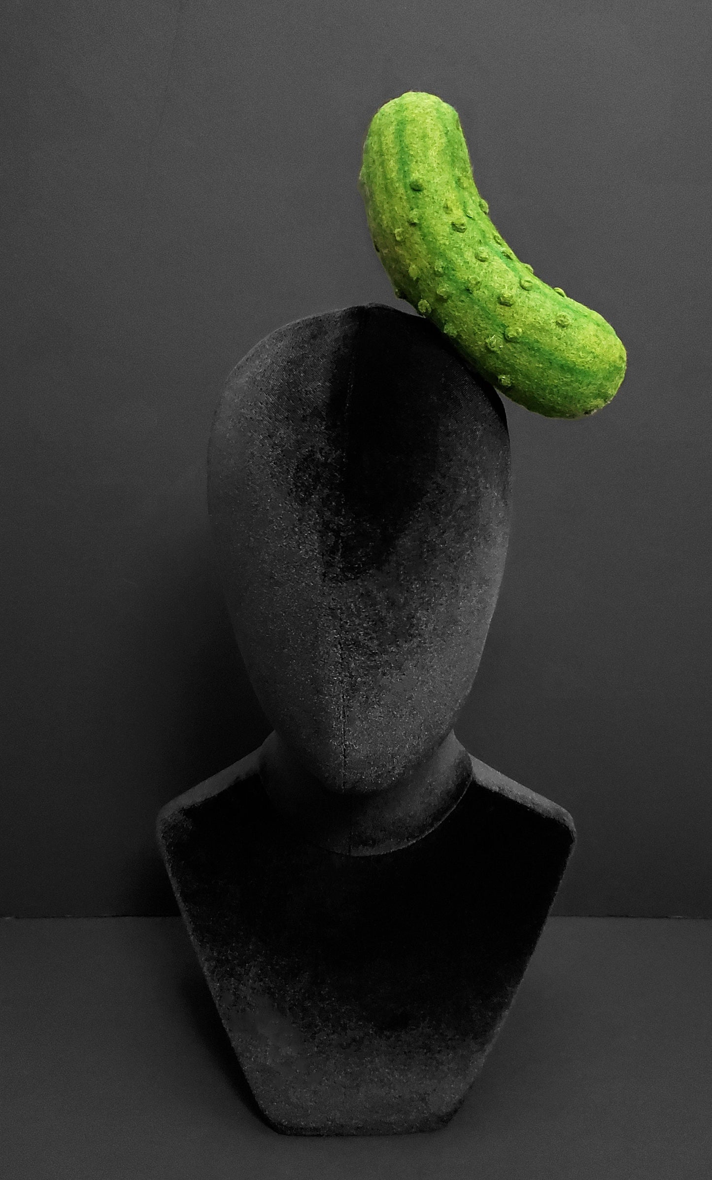 Giant Pickle Fascinator or Desk Decor ~ Made to Order