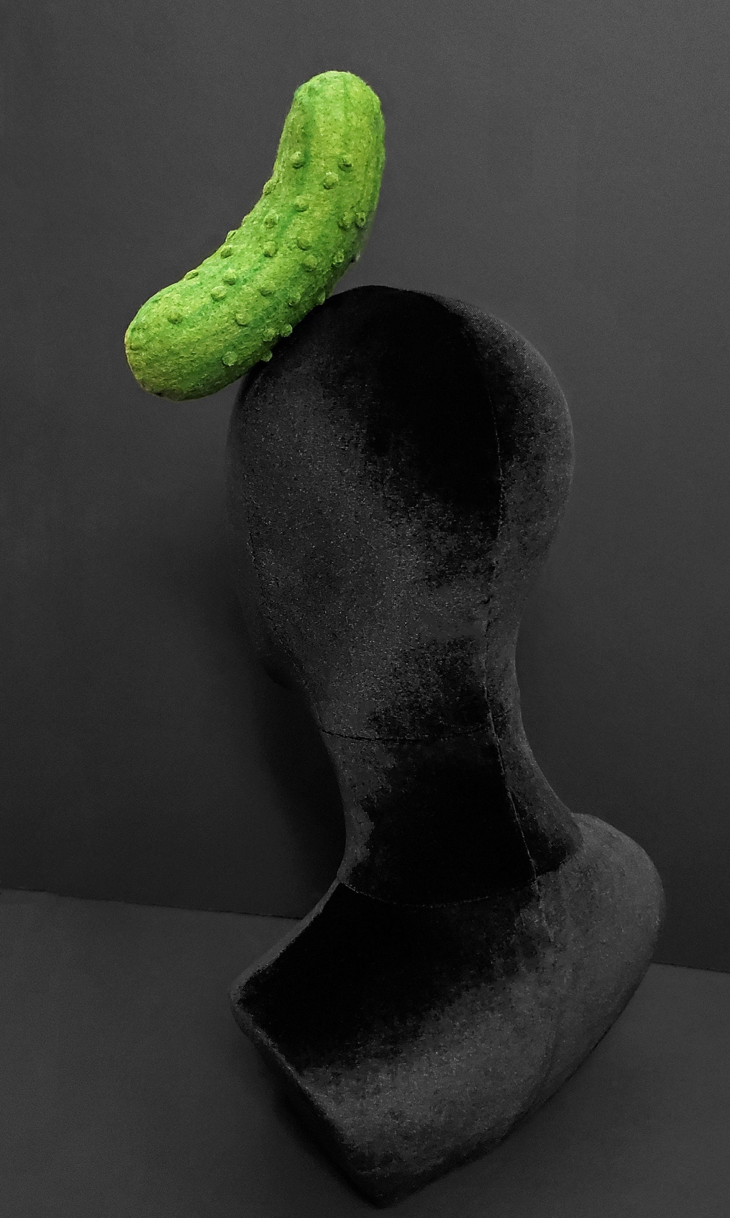 Giant Pickle Fascinator or Desk Decor ~ Made to Order