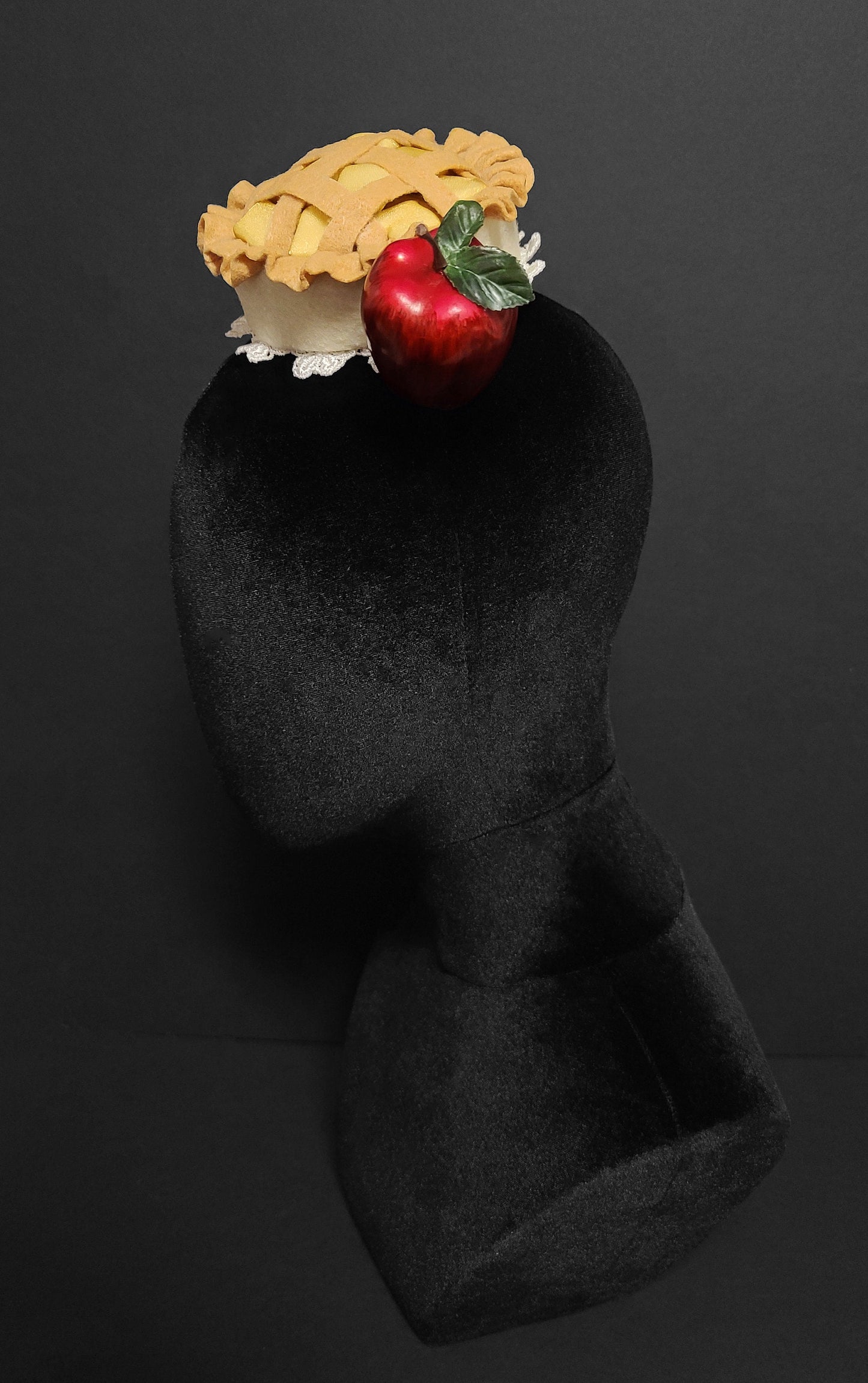 Sweet Cinnamon Sugar Apple Pie Fascinator, Headband, or Desk Decor ~ Made to Order