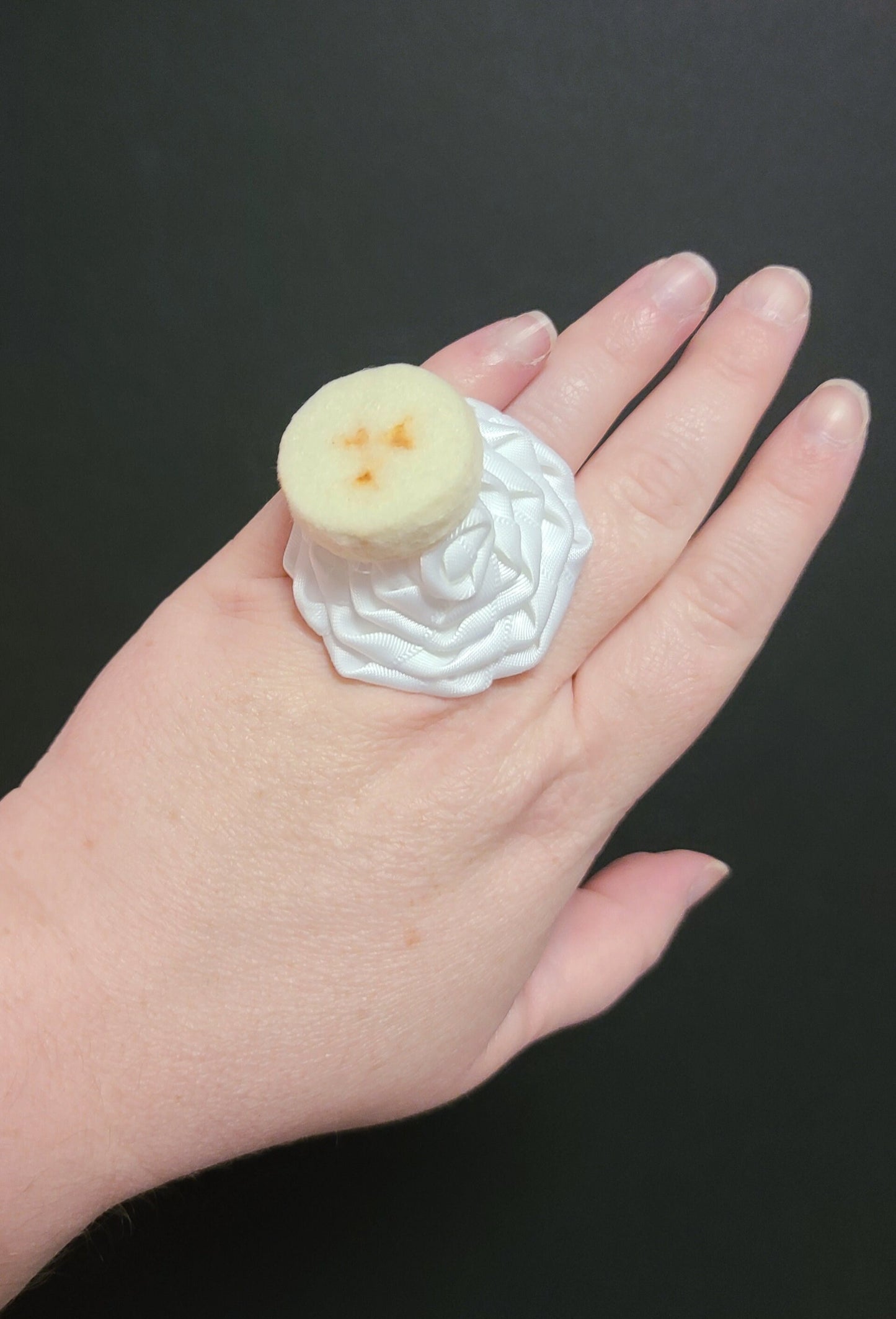 Delicious Banana and Cream Ring ~ Made to Order