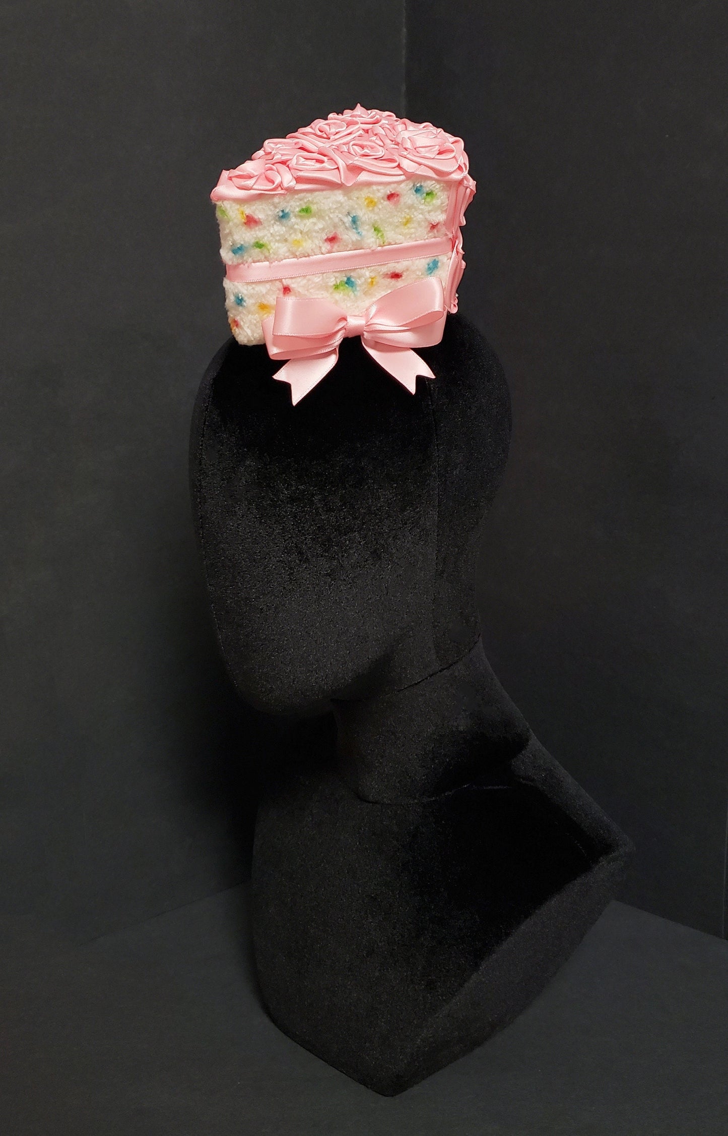 Bakery Sweets Cake Slice Fascinators or Desk Decor ~ Many Cake and Frosting Flavors Available! ~ Made to Order