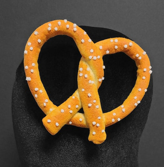 Large Soft Pretzel Fascinator Hat ~ Made to Order