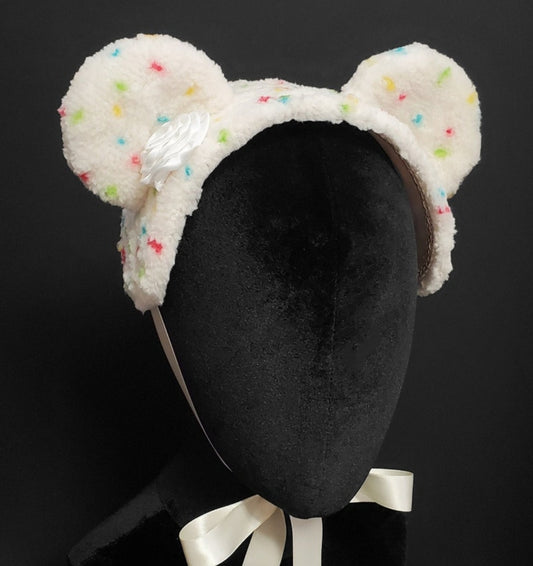 Sweet Funfetti Cake Batter Ice Cream Bear Headdress ~ Made to Order