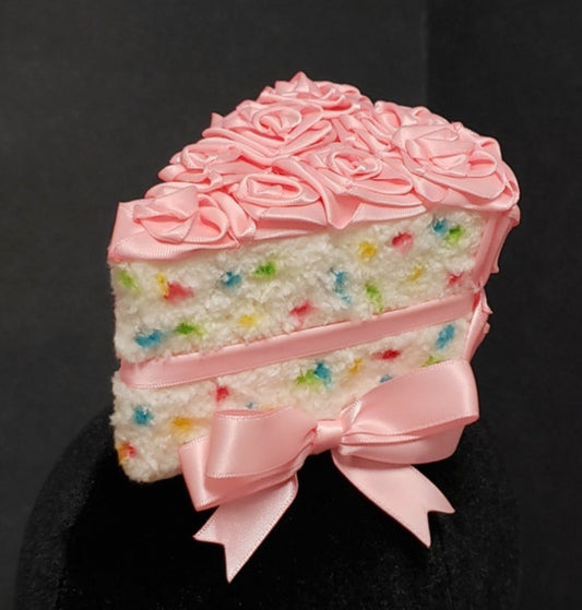 Bakery Sweets Cake Slice Fascinators or Desk Decor ~ Many Cake and Frosting Flavors Available! ~ Made to Order