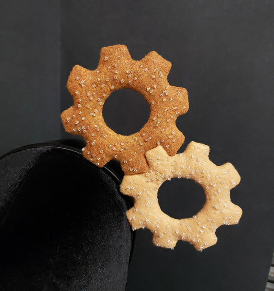 Sweet Steampunk Sugar Cookie Gears Headband ~ Made to Order