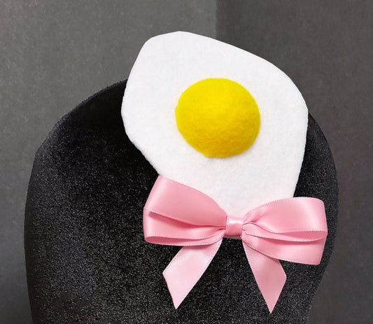 Adorable Little Sunny Side Up Egg Clip or Desk Decor ~ Made to Order