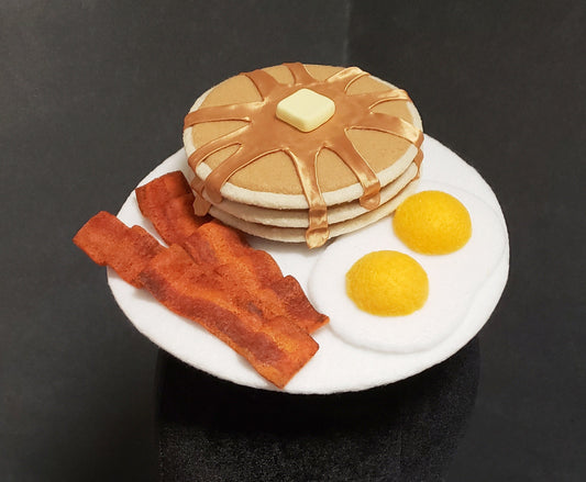 Sunday Pancake Brunch Breakfast Hat or Desk Decor ~ Made to Order
