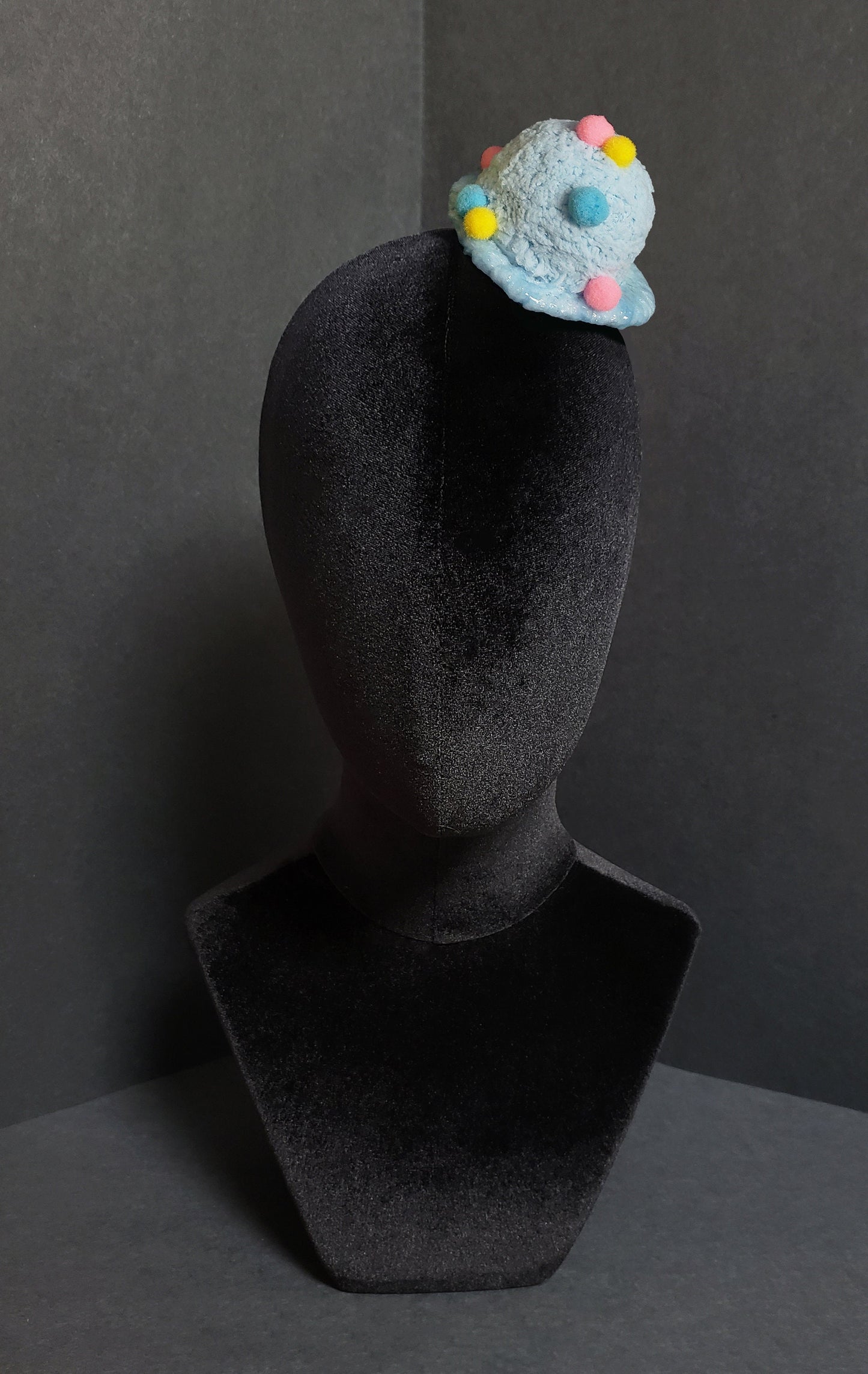 Melted Ice Cream Scoop Fascinator or Desk Decor ~ 20+ Flavors Available! ~ Made to Order