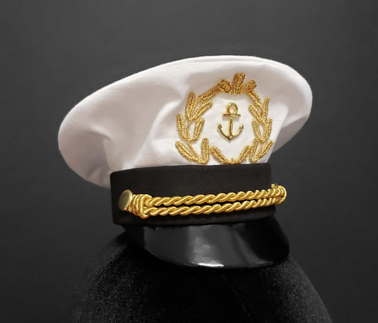 Sweet Sailing Mini Sea Captain Hat ~ Available in 4 Colors ~ Made to Order