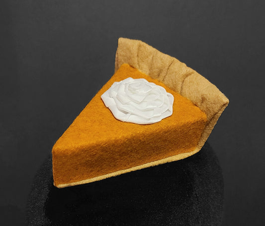Sweet Pumpkin Pie Slice Fascinator or Desk Decor ~ Made to Order