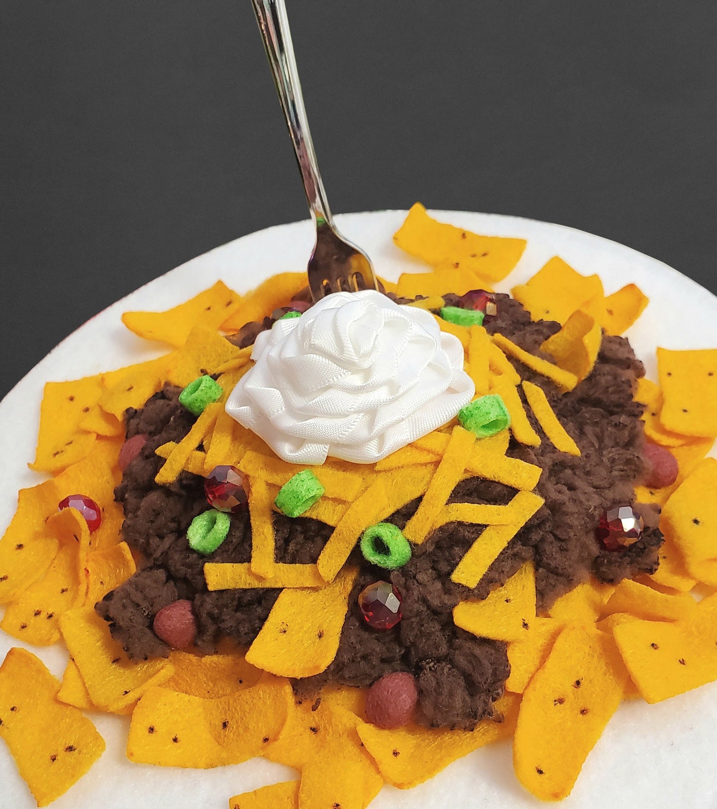 Frito Pie Fascinator Hat ~ Made to Order