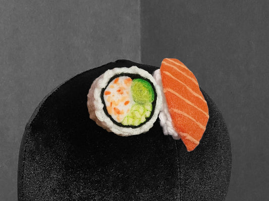 Yummy Sushi Hair Clips or Desk Decor ~ Made to Order